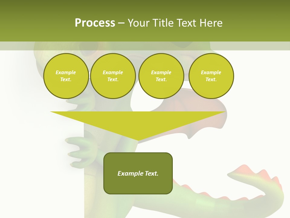 Only Person Cheerful PowerPoint Template