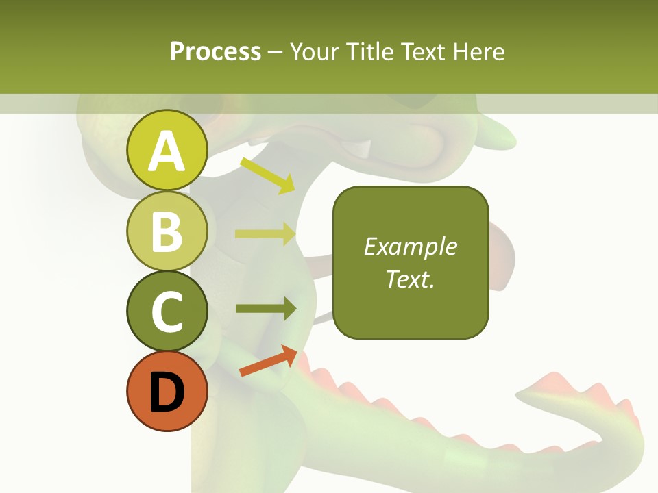 Only Person Cheerful PowerPoint Template