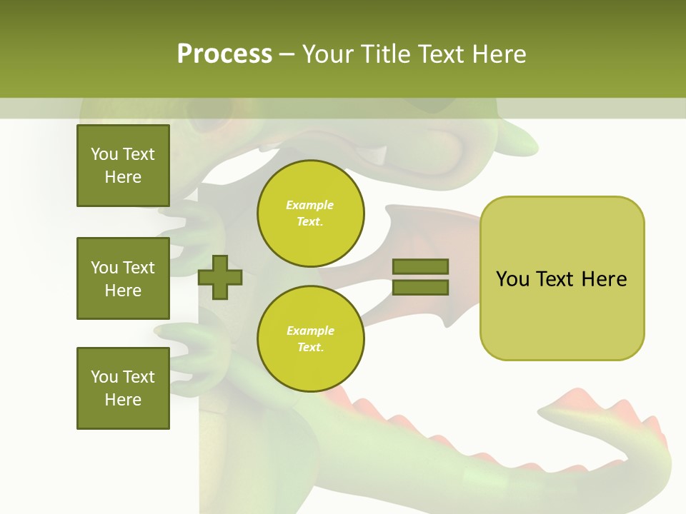 Only Person Cheerful PowerPoint Template