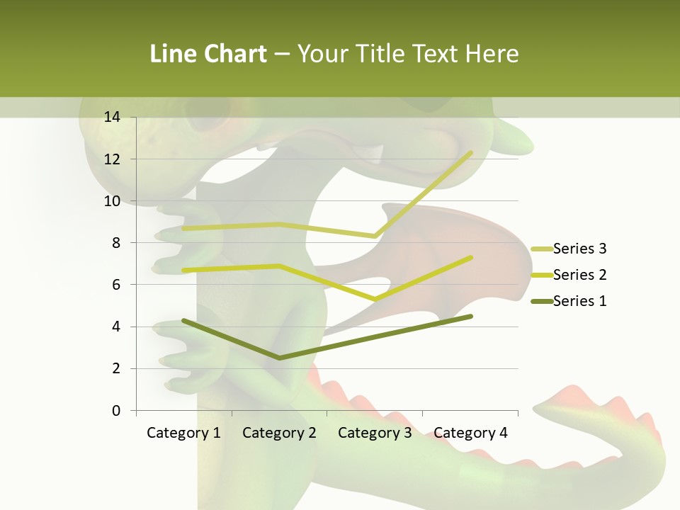 Only Person Cheerful PowerPoint Template