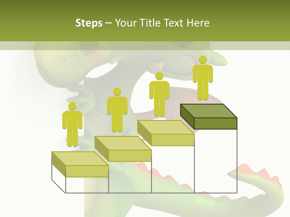 Only Person Cheerful PowerPoint Template