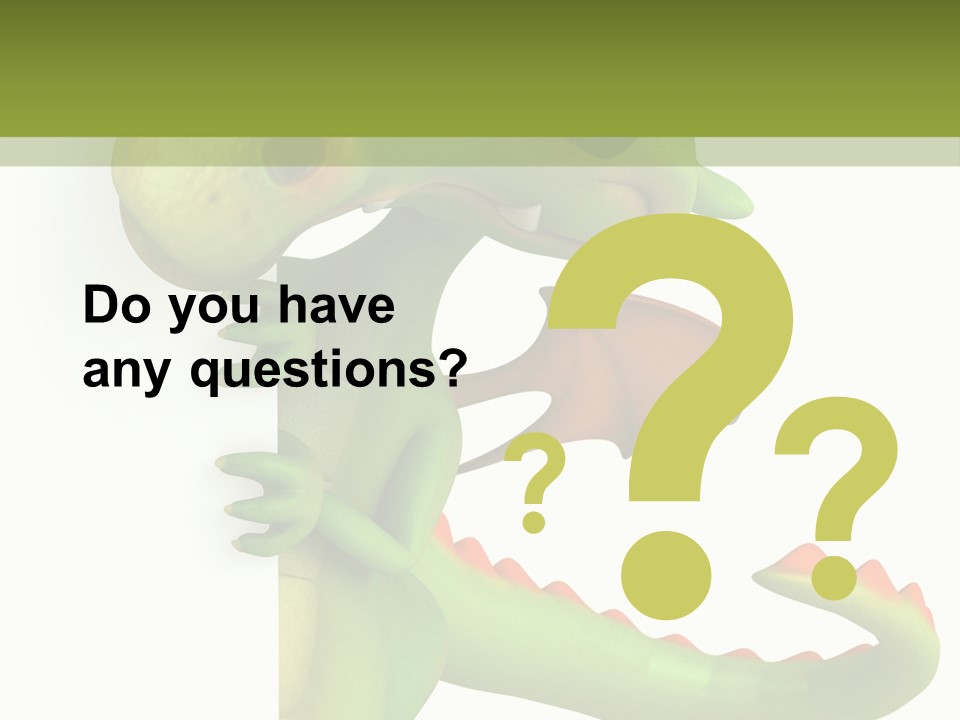 Only Person Cheerful PowerPoint Template