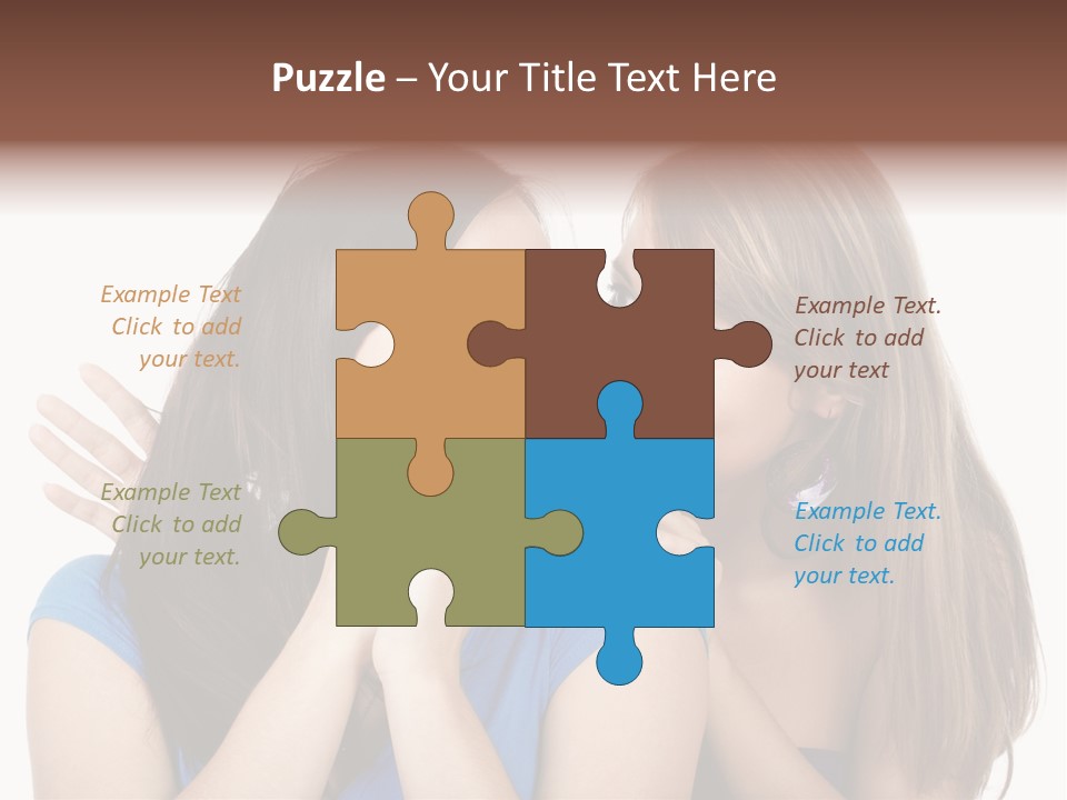 Beautiful Girlfriends Attractive PowerPoint Template