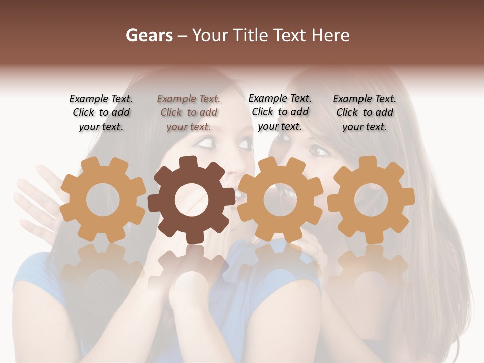 Beautiful Girlfriends Attractive PowerPoint Template