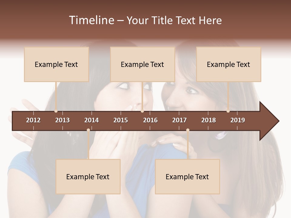 Beautiful Girlfriends Attractive PowerPoint Template