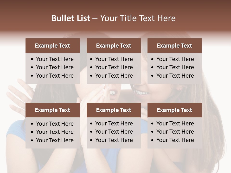 Beautiful Girlfriends Attractive PowerPoint Template