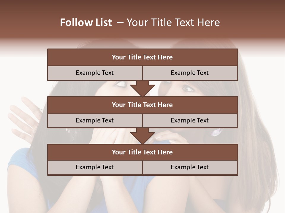 Beautiful Girlfriends Attractive PowerPoint Template