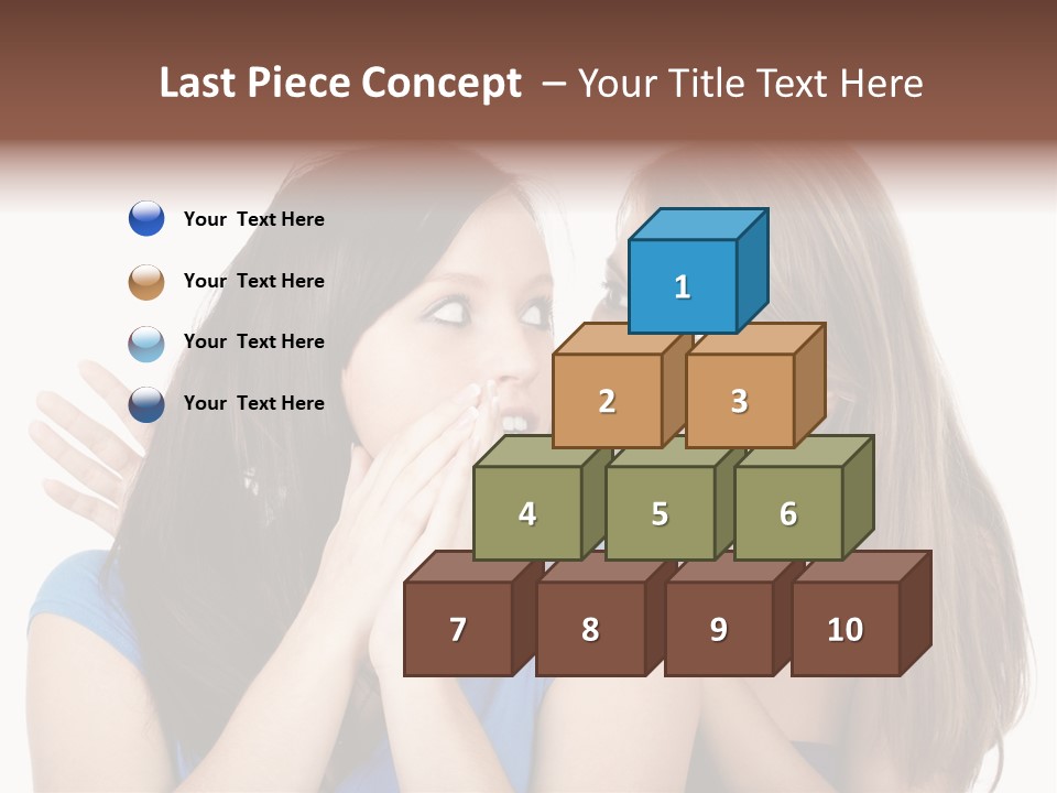 Beautiful Girlfriends Attractive PowerPoint Template