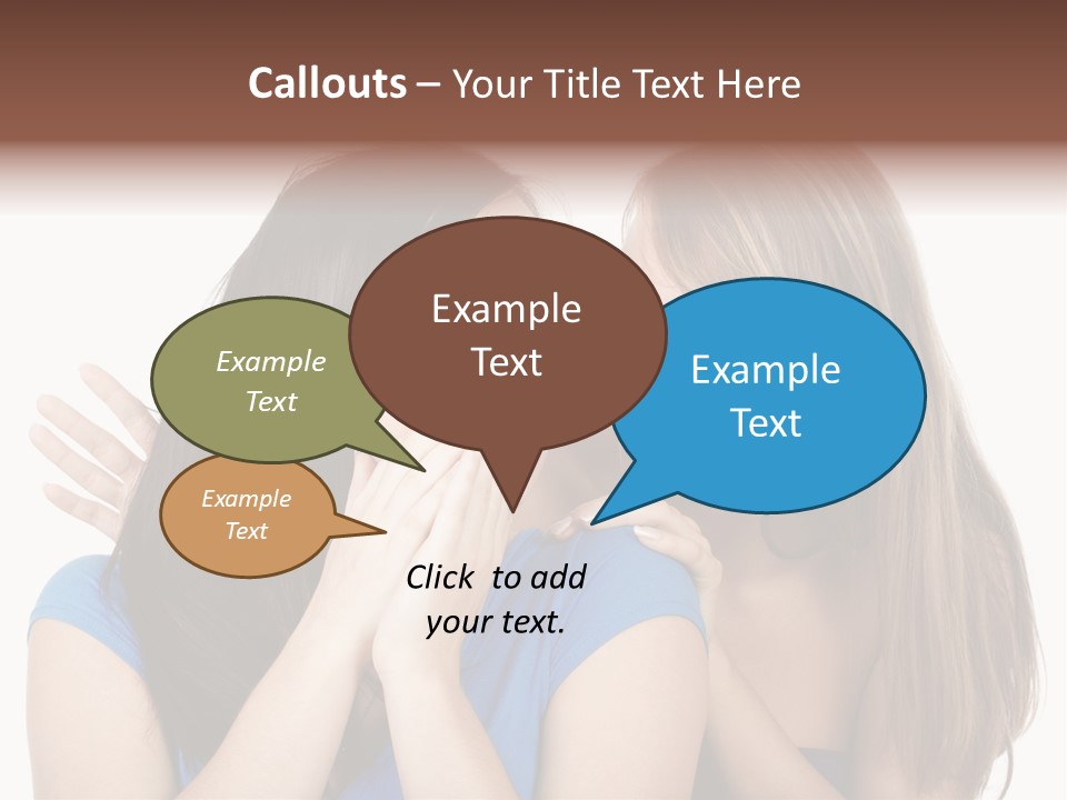 Beautiful Girlfriends Attractive PowerPoint Template