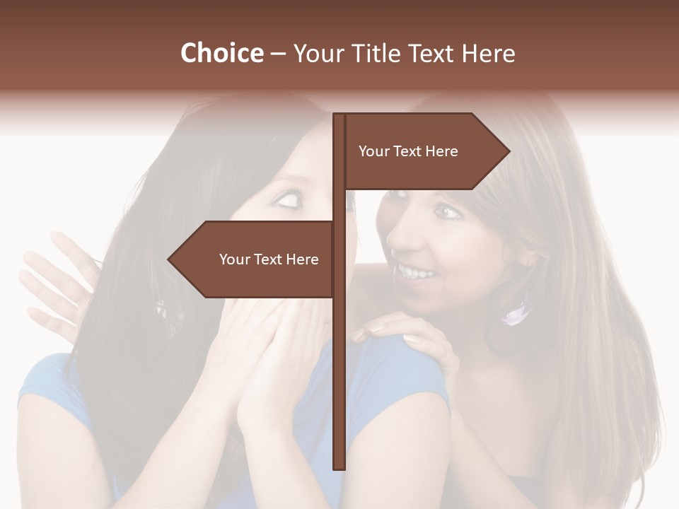 Beautiful Girlfriends Attractive PowerPoint Template