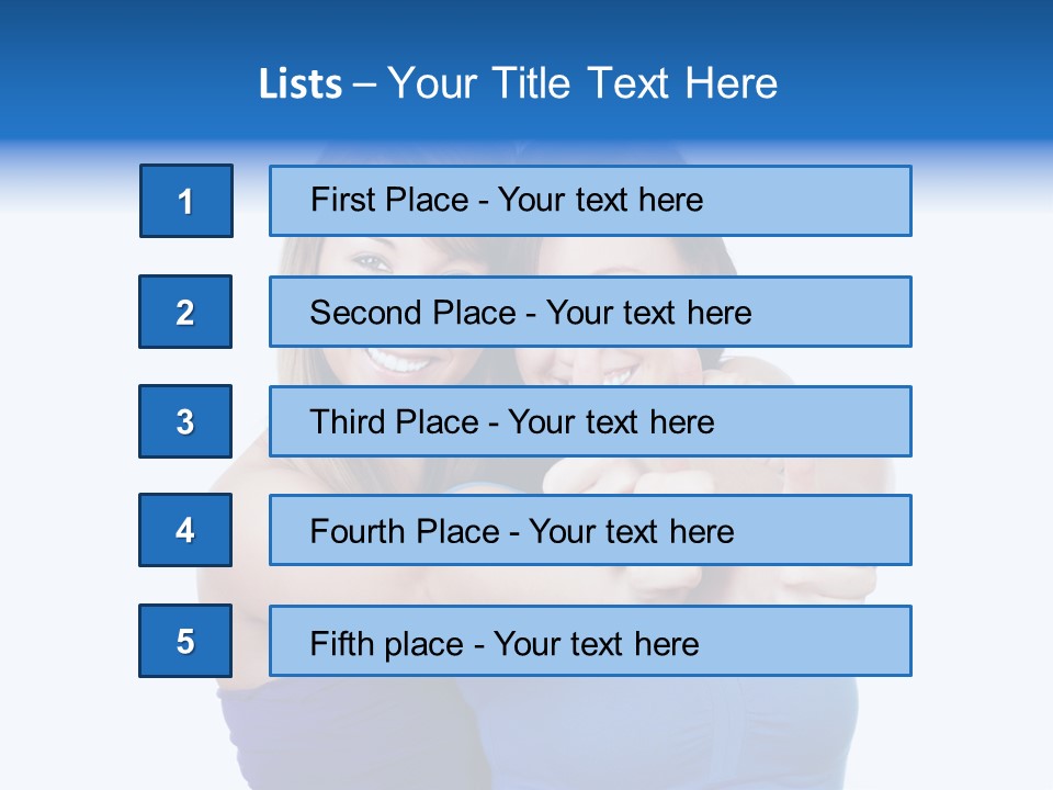 Happiness Background Youth PowerPoint Template