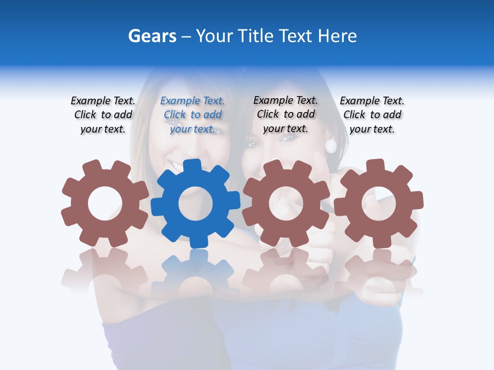 Happiness Background Youth PowerPoint Template