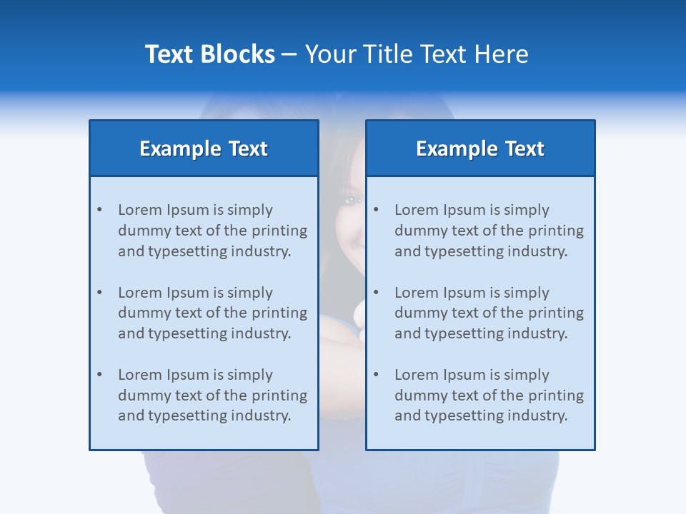 Happiness Background Youth PowerPoint Template
