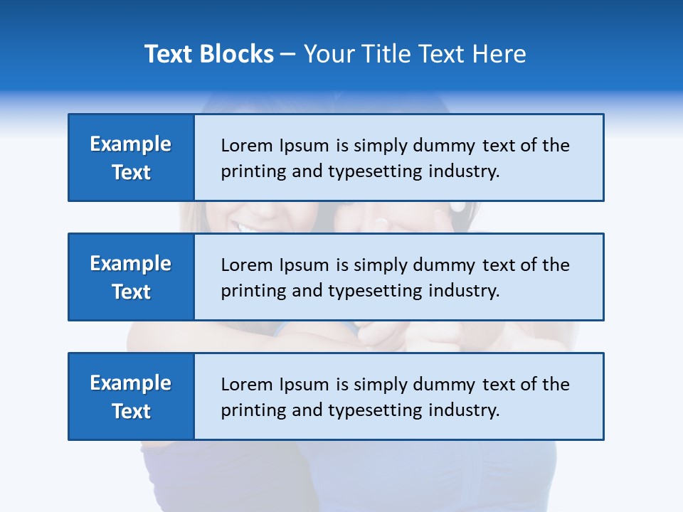 Happiness Background Youth PowerPoint Template