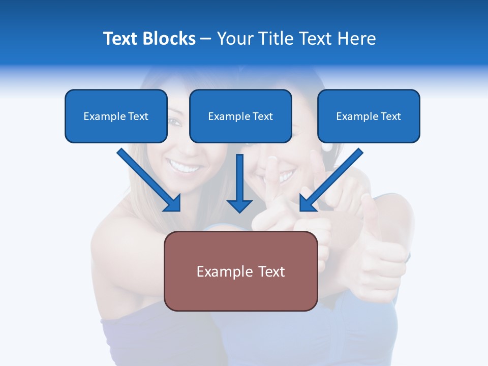 Happiness Background Youth PowerPoint Template