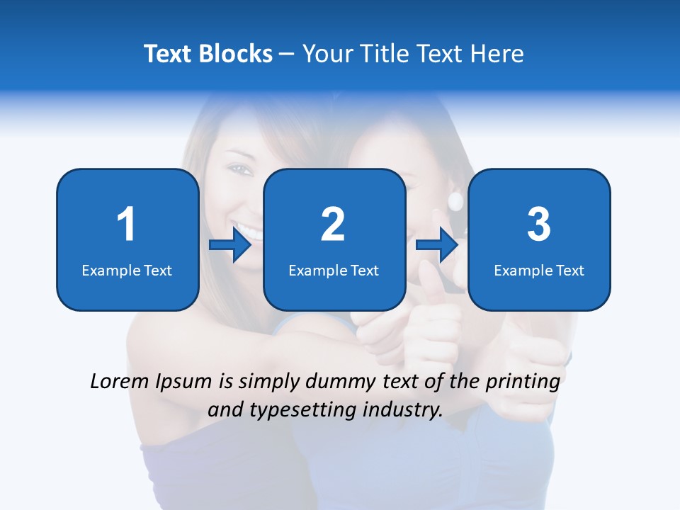 Happiness Background Youth PowerPoint Template