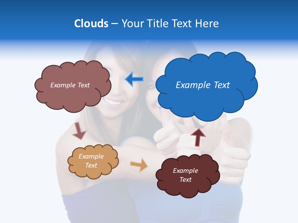 Happiness Background Youth PowerPoint Template