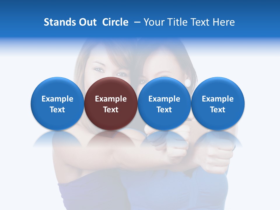 Happiness Background Youth PowerPoint Template