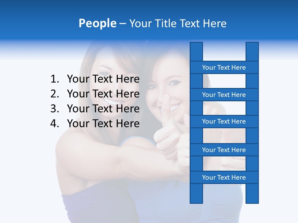 Happiness Background Youth PowerPoint Template