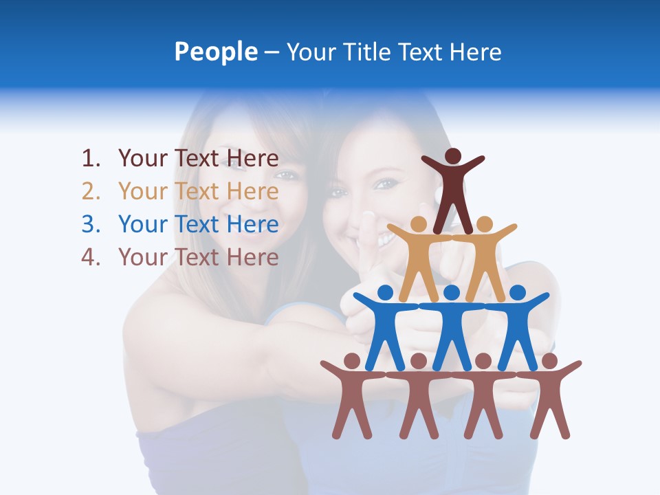 Happiness Background Youth PowerPoint Template