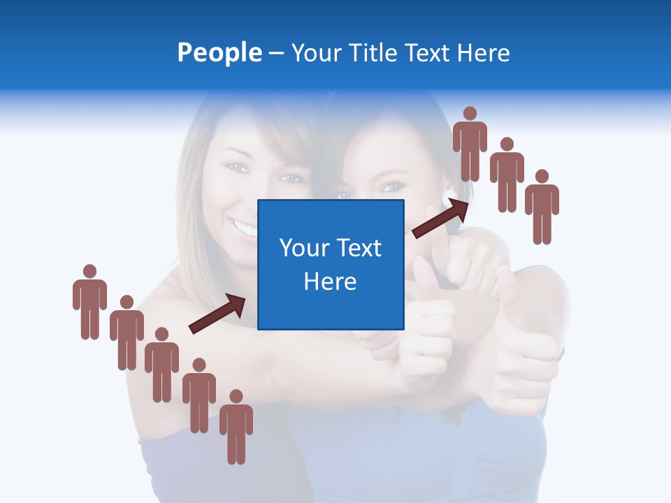 Happiness Background Youth PowerPoint Template