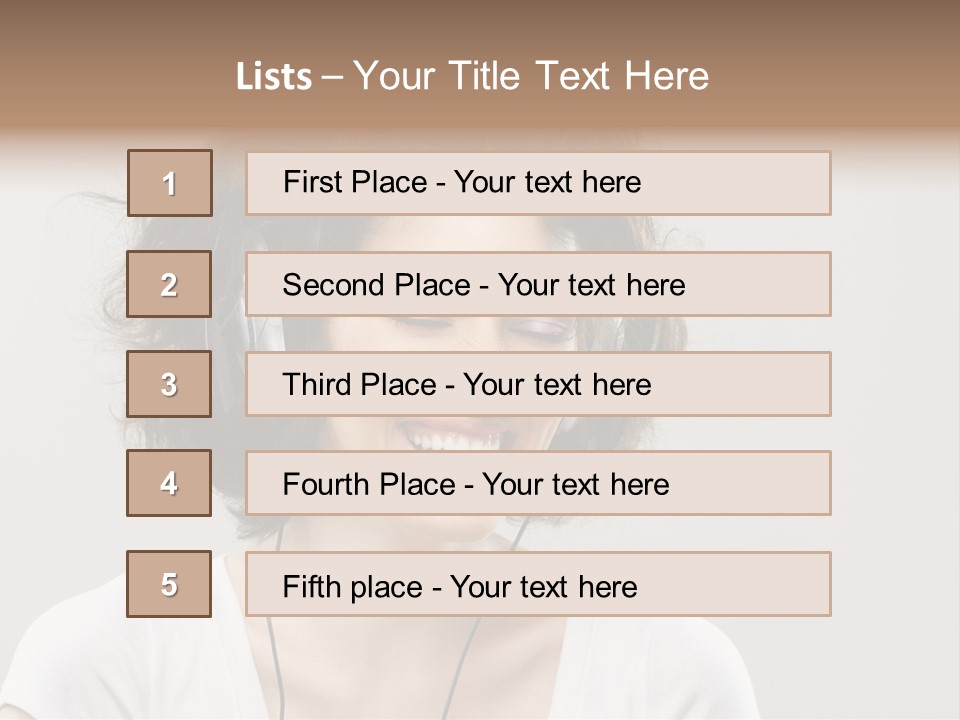 Person Studio Leisure PowerPoint Template