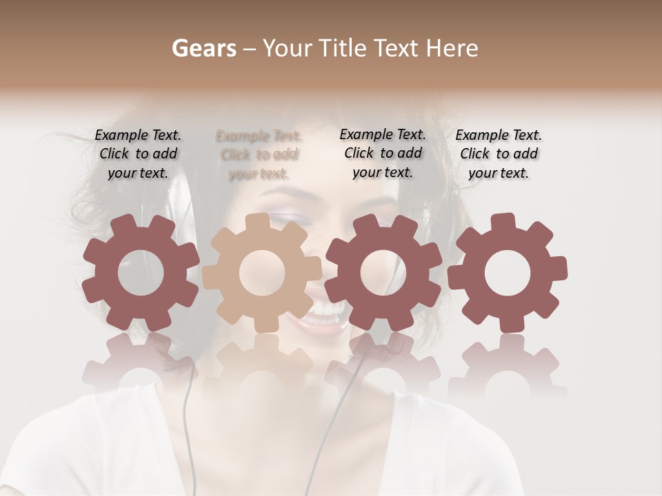 Person Studio Leisure PowerPoint Template