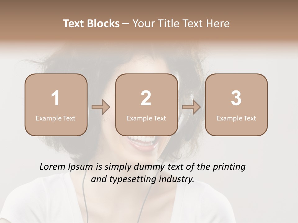 Person Studio Leisure PowerPoint Template
