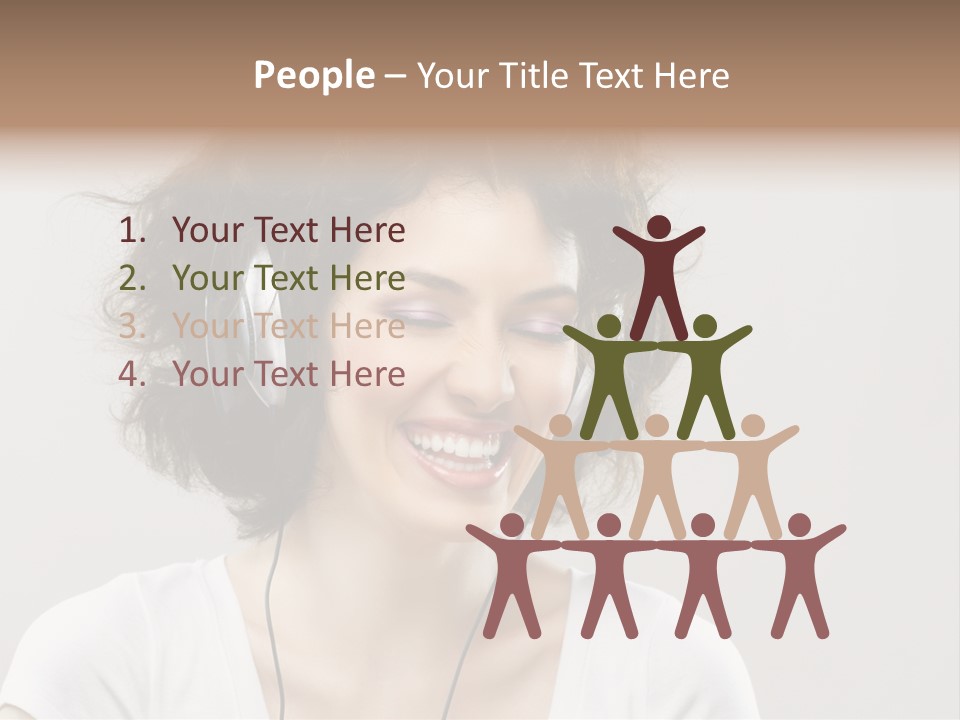 Person Studio Leisure PowerPoint Template
