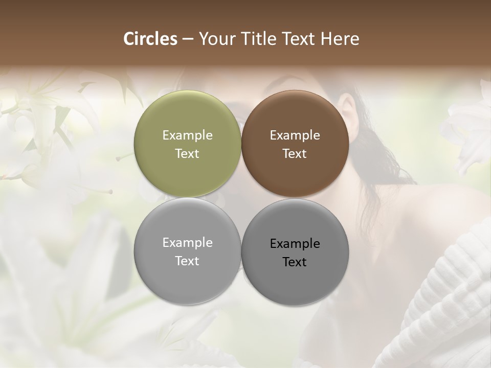 Face One Human PowerPoint Template