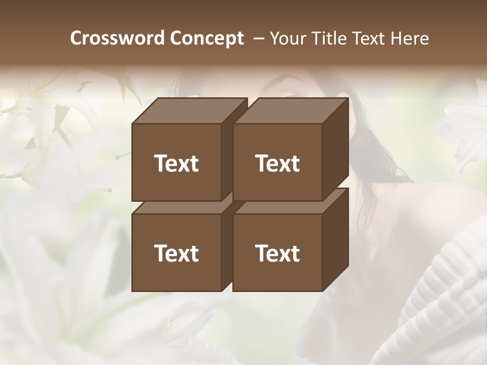 Face One Human PowerPoint Template