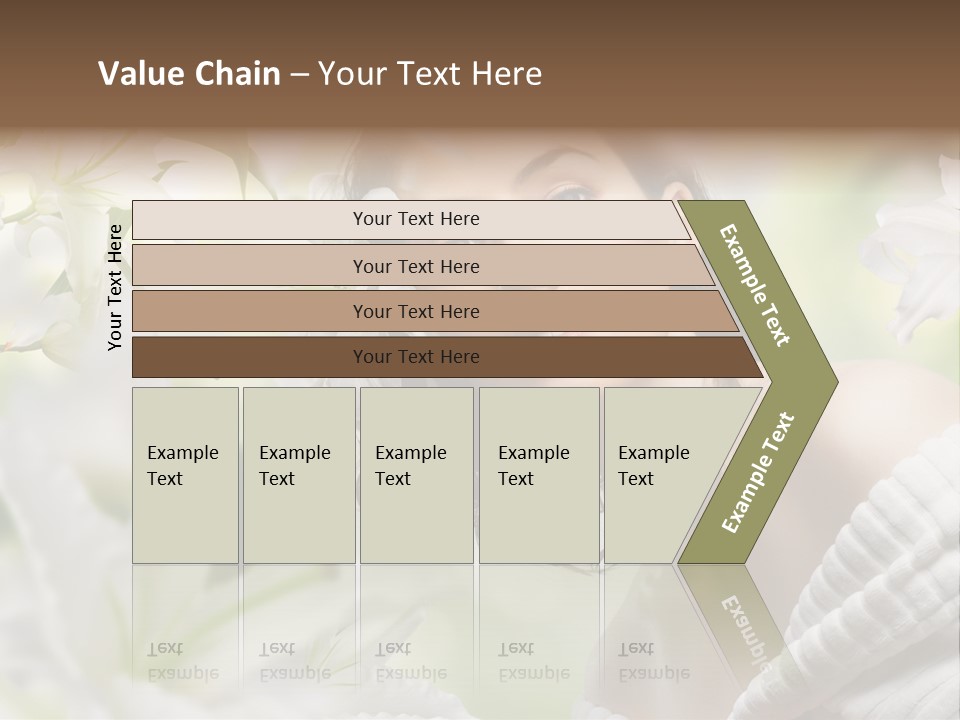 Face One Human PowerPoint Template