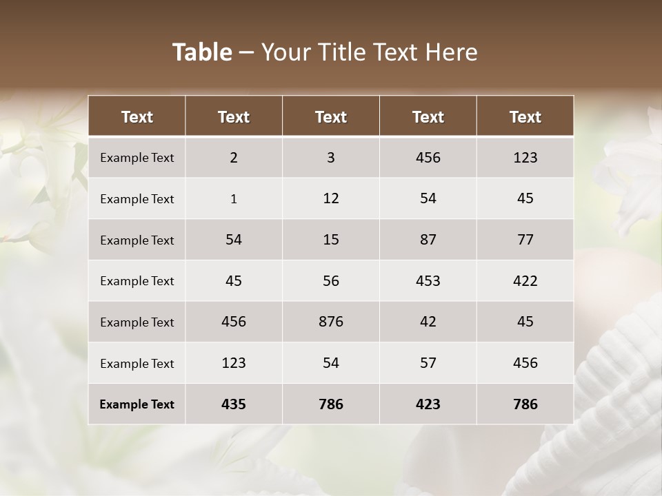 Face One Human PowerPoint Template