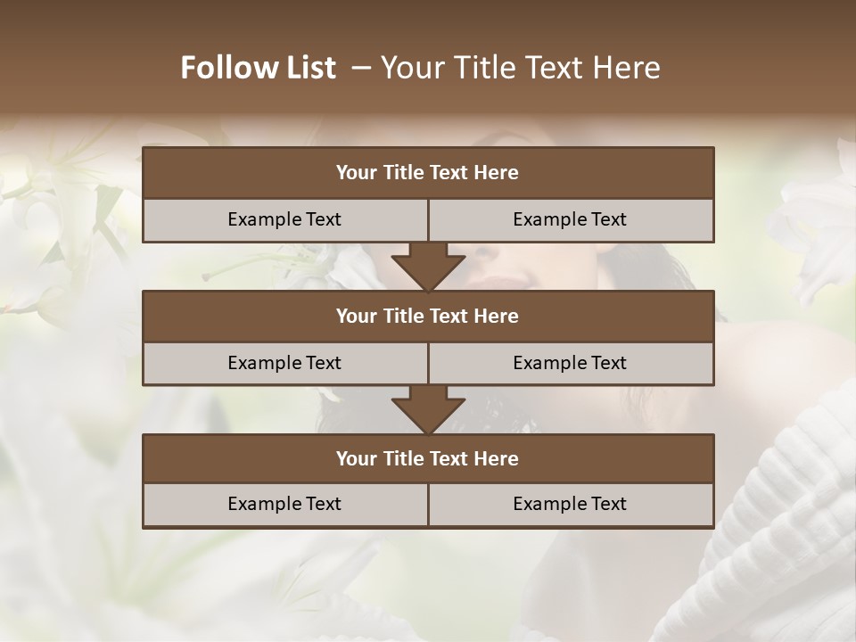 Face One Human PowerPoint Template