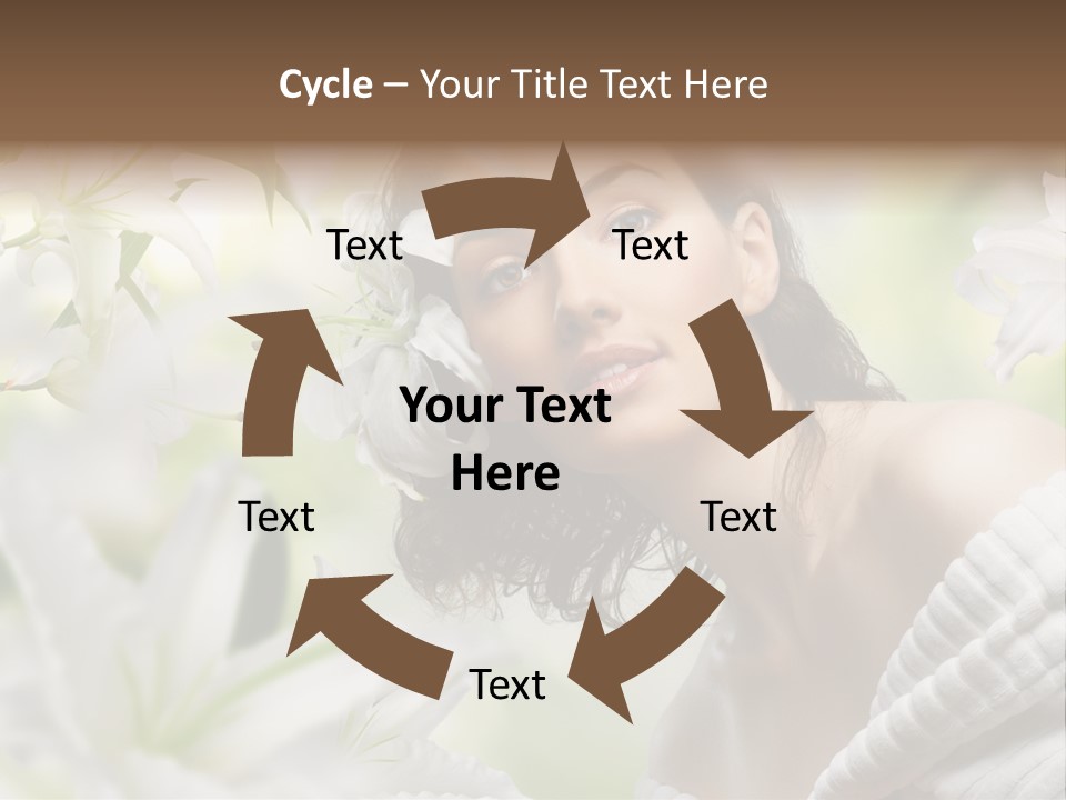 Face One Human PowerPoint Template