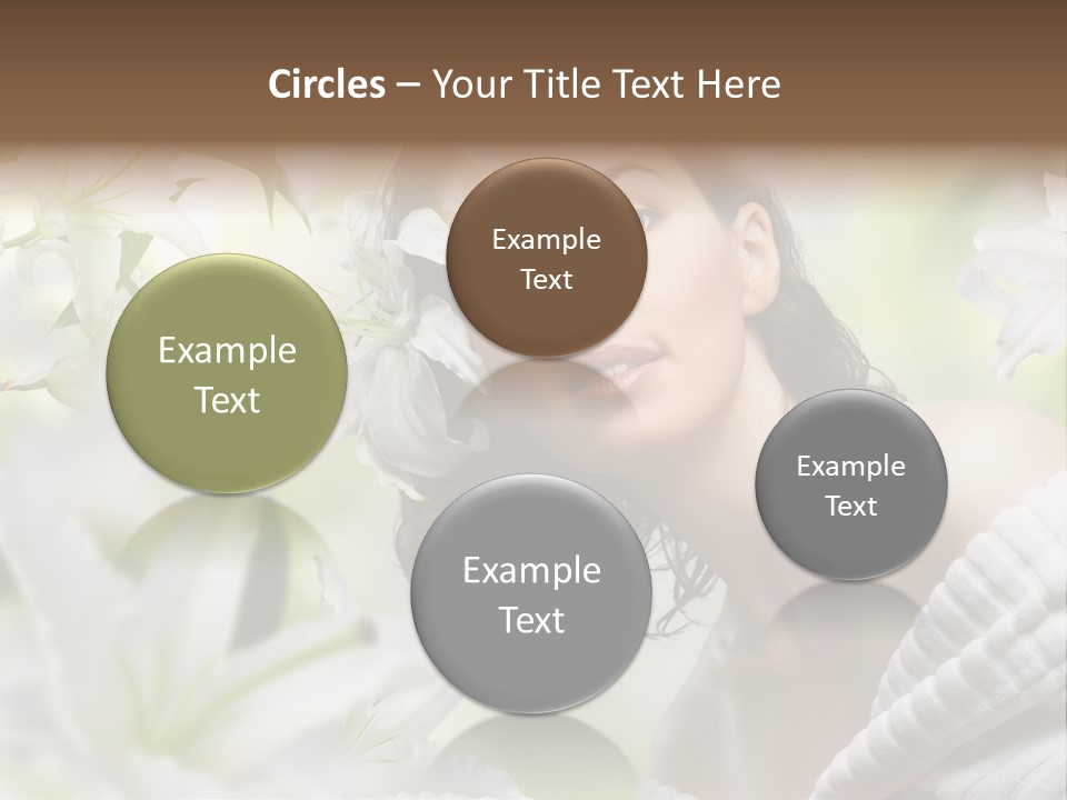 Face One Human PowerPoint Template