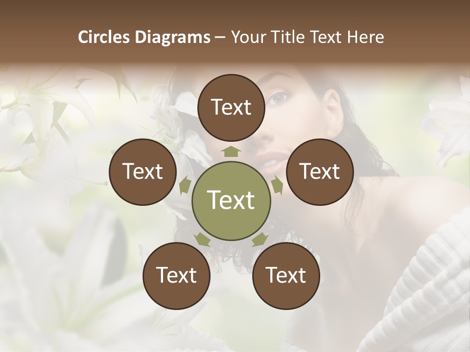 Face One Human PowerPoint Template