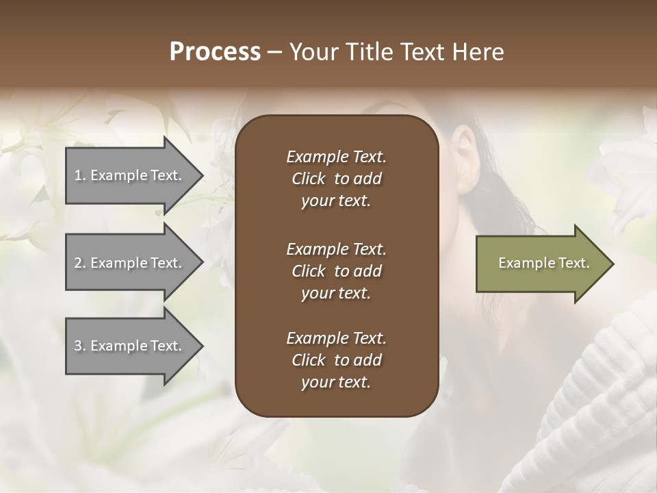 Face One Human PowerPoint Template