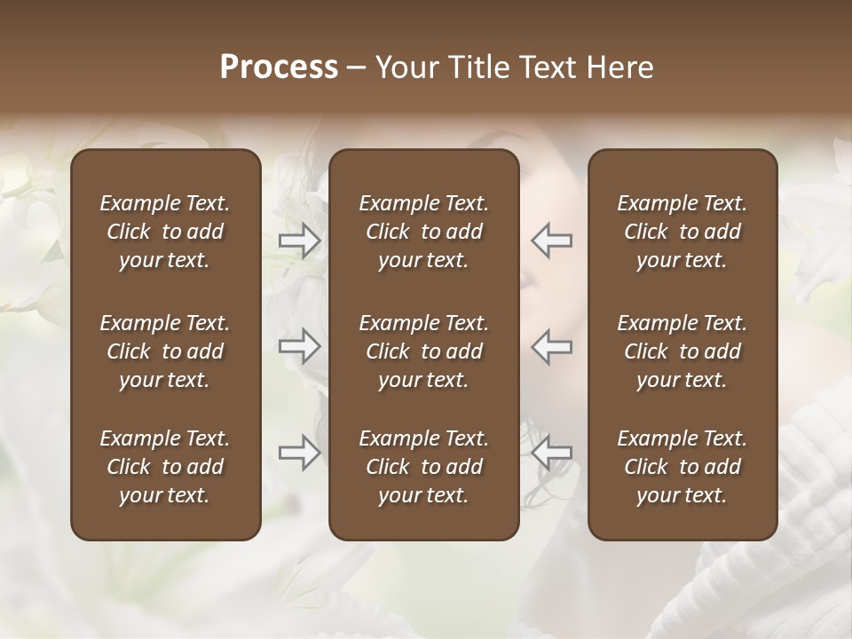 Face One Human PowerPoint Template