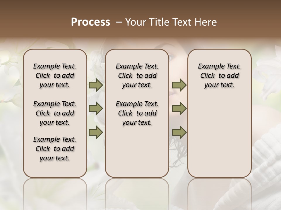 Face One Human PowerPoint Template