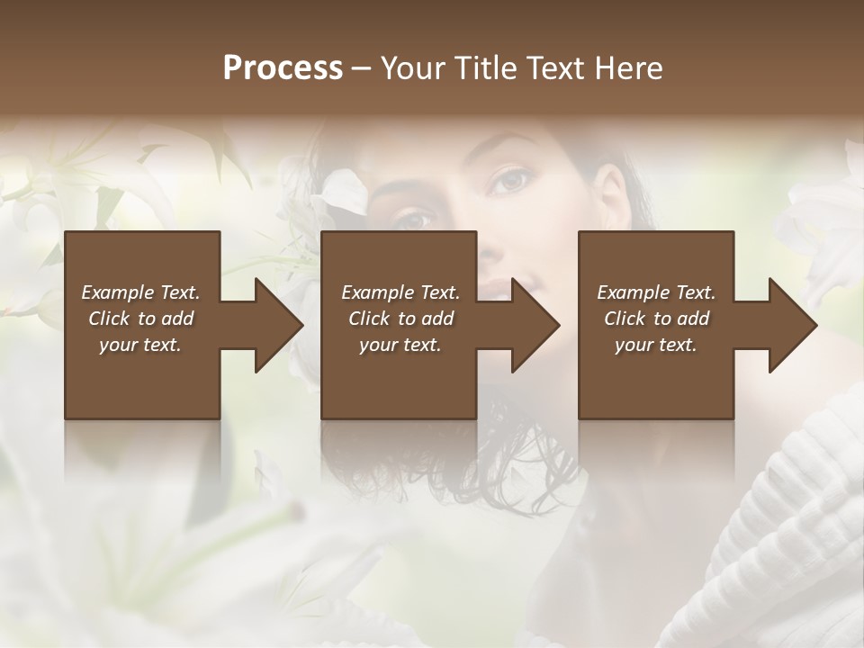 Face One Human PowerPoint Template