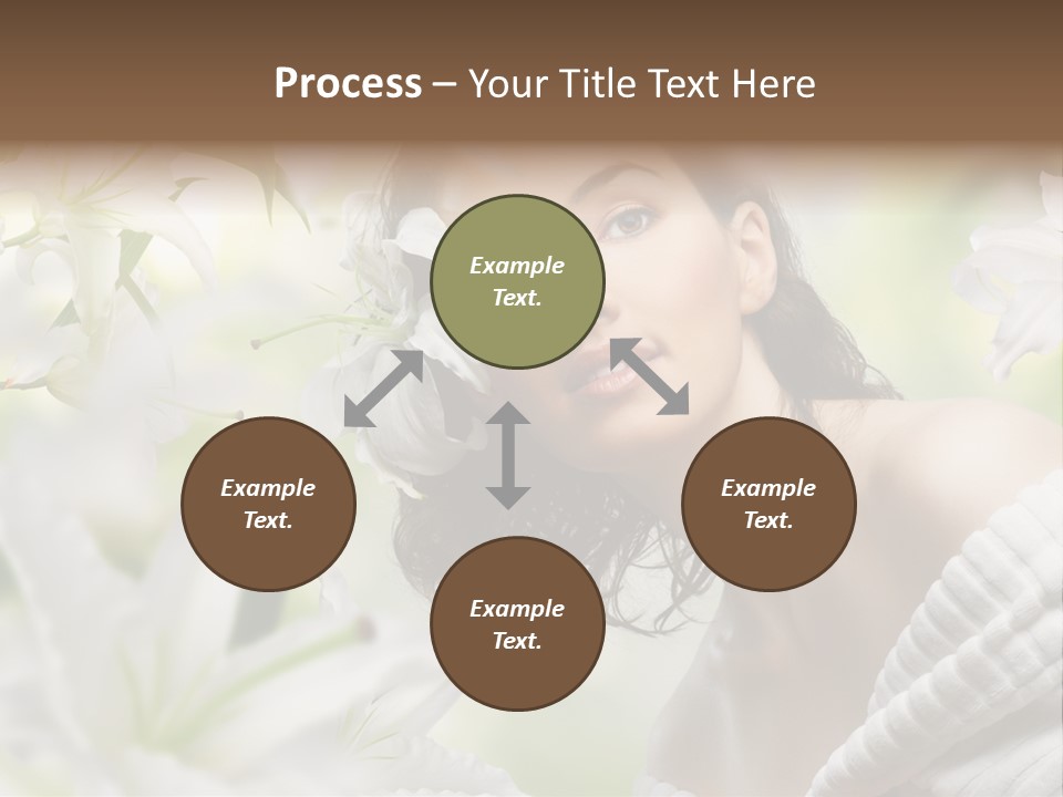 Face One Human PowerPoint Template