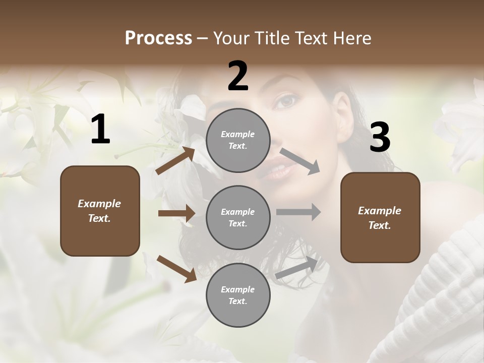 Face One Human PowerPoint Template