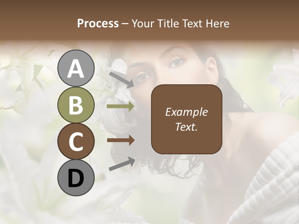 Face One Human PowerPoint Template