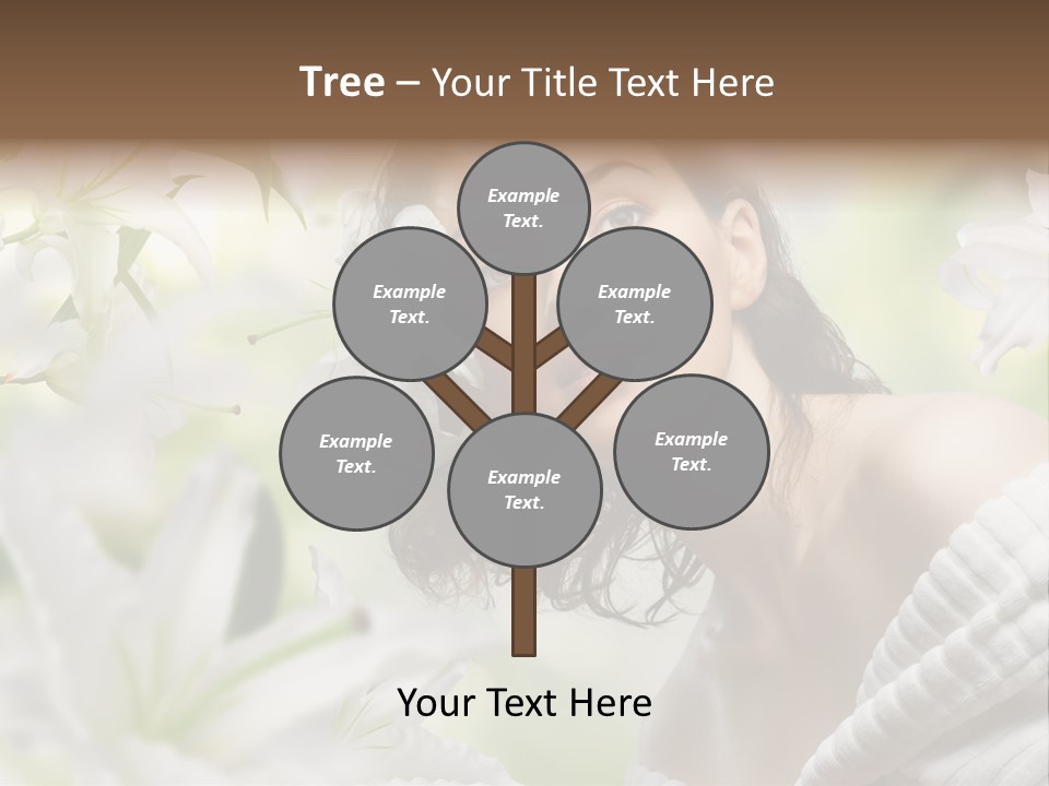 Face One Human PowerPoint Template