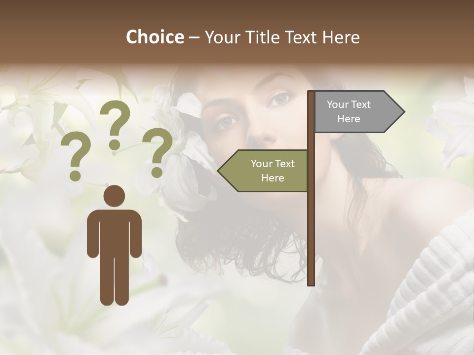 Face One Human PowerPoint Template