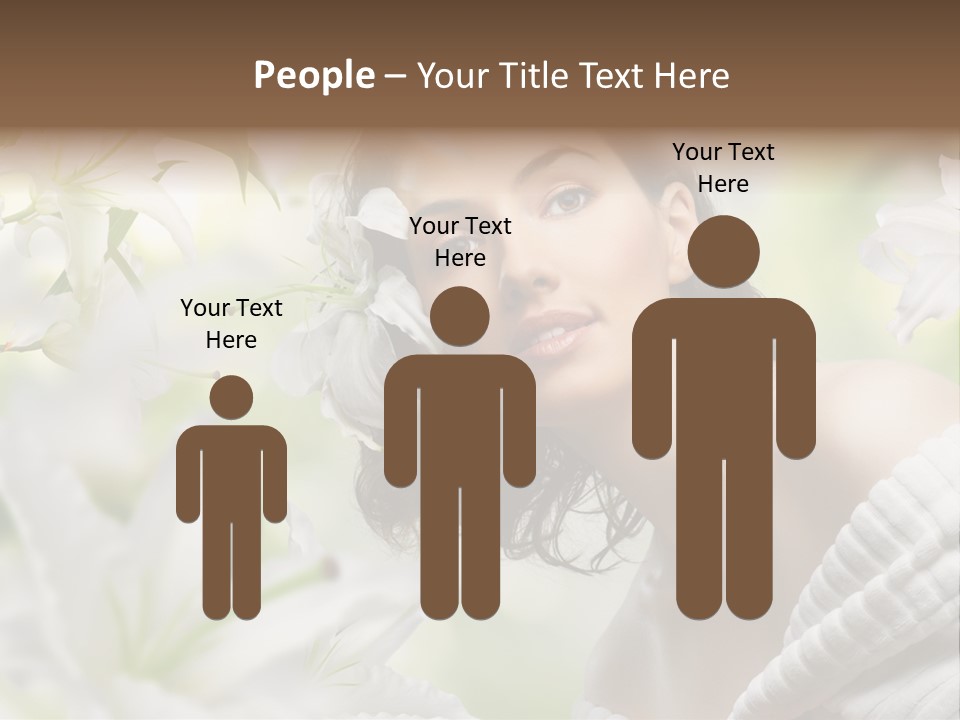 Face One Human PowerPoint Template