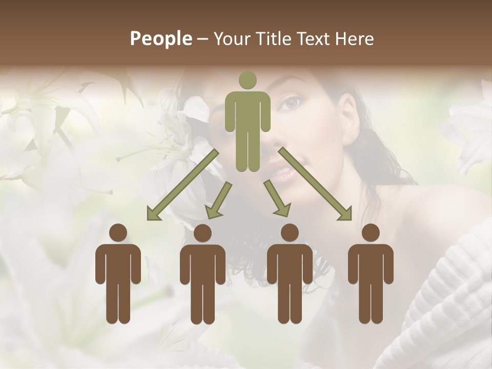 Face One Human PowerPoint Template