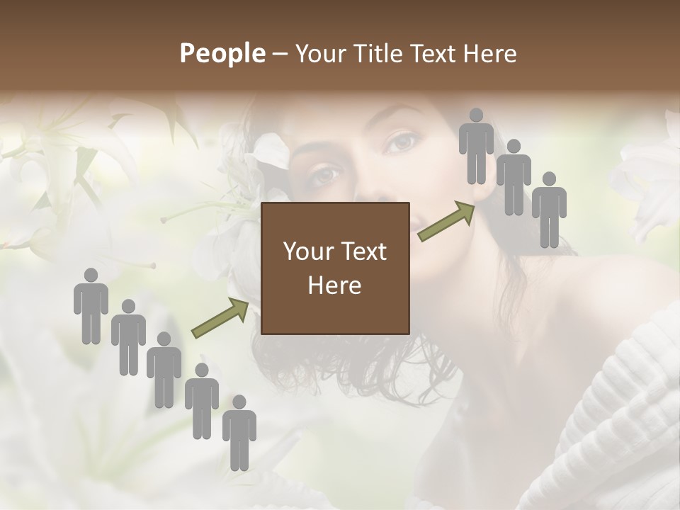 Face One Human PowerPoint Template