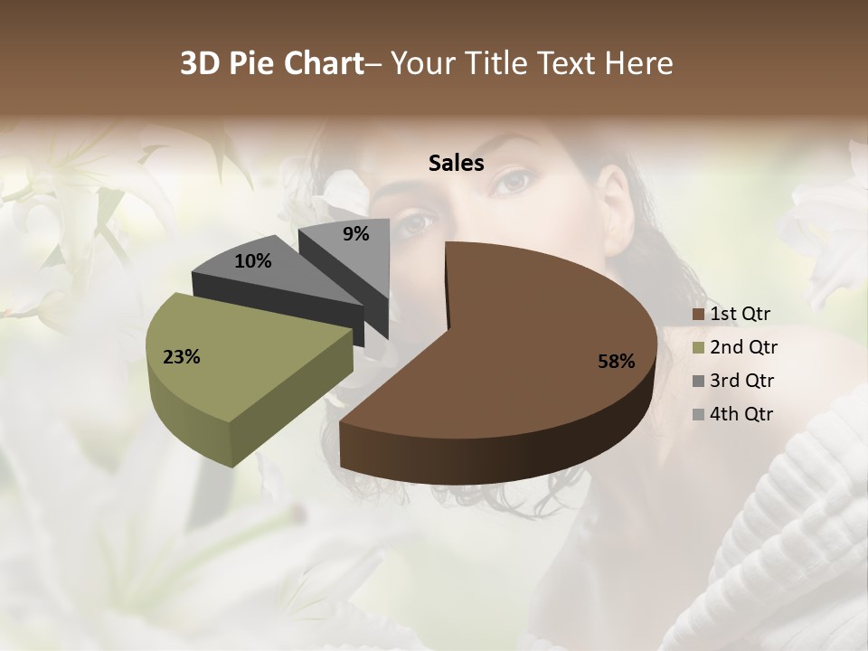 Face One Human PowerPoint Template